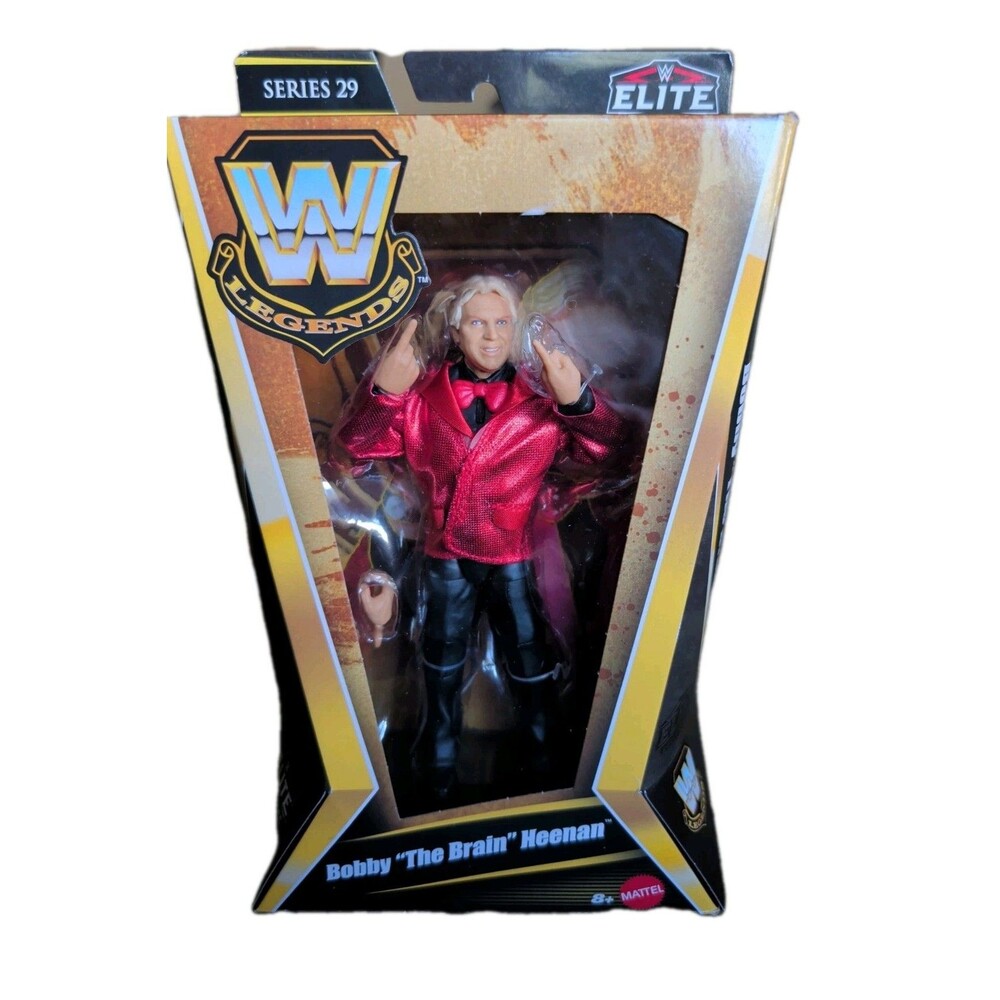 WWE Bobby The Brain Heenan Elite Collection Legends 6" Figure Series 29 - NEW